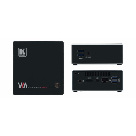 Kramer Electronics VIA Connect PRO Trasmettitore e ricevitore AV Nero (87-000690)