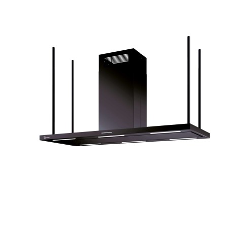 CAPPA ELEA CENTRALE cm176x60 camino centrale - Nera - 900 m3/h
