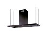 CAPPA ELEA CENTRALE cm176x60 camino centrale - Nera - 900 m3/h