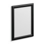 CORNICE SCATTO ALLUMINIO A4 NERO (4796-01)