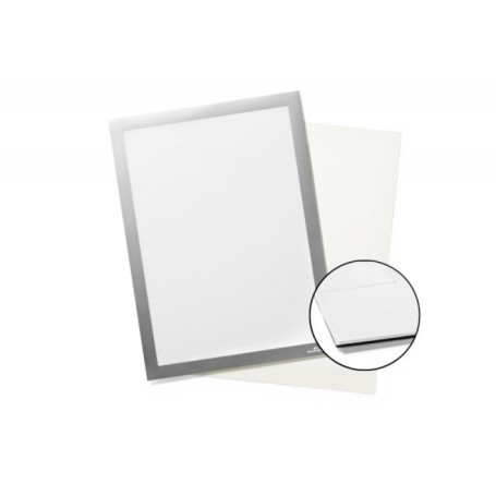 Durable 496823 cornice magnetica A4 Grigio (4968-23)