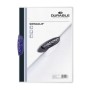 Durable Swingclip cartellina con fermafoglio Polipropilene (PP) Blu scuro (2260-07SING)