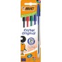 BIC 516346 penna a sfera Nero, Blu, Verde, Rosso Medio 5 pz