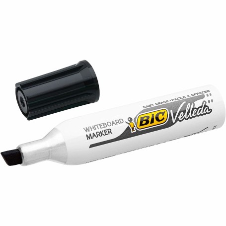 BIC Velleda 1781 evidenziatore 12 pz Punta smussata Nero (1199178109)