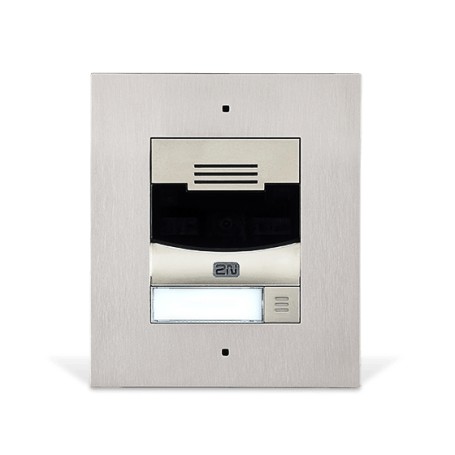 2N Telecommunications IP Solo sistema per video-citofono Nichel (9155301CF)