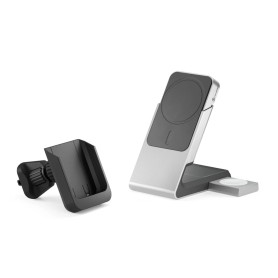 Alogic Matrix+ Wireless 3-in-1 Ladestation MagSafe + Vent Mount 5.000mAh Powerbank (MM31CPBCBK-G)