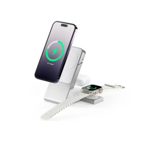 Alogic Matrix+ 3-in-1 Magnetic Charger+Power Bank+AW Puk weiß (MSPBDDAWCWH-G)