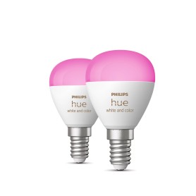 Philips Hue White and Color ambiance Sferetta - lampadina connessa E14 - (confezione da 2) (SFERA E14602)