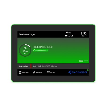 Loop24 LM-1052T 25,6 cm (10.1") 1280 x 800 Pixel LED 802.11a, 802.11b, 802.11g Nero Policarbonato (PC) Bluetooth (LTF-0007)