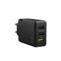 Green Cell CHARGC03 Caricabatterie per dispositivi mobili Nero Interno (CHARGC03)
