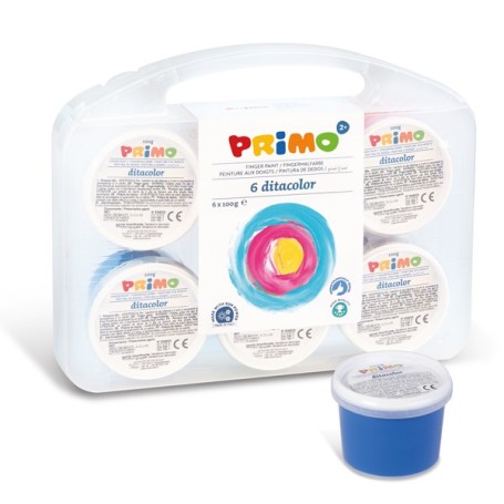 Primo 221TD100SP pittura lavabili Nero, Blu, Verde, Rosso, Bianco, Giallo (221TD100SP)