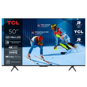 TCL C6K Serie Smart TV QD-MiniLED 4K 50" 50C6K, 144Hz, Dolby Vision IQ & Atmos, Google TV (50C61KS)