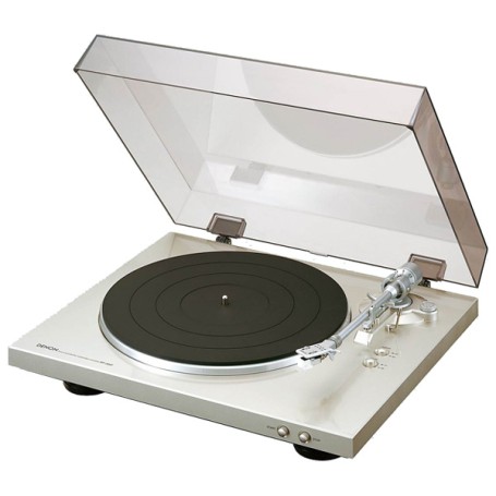Denon DP-300F Giradischi con trasmissione a cinghia Nero, Argento (DP-300F SILBER)