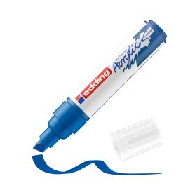 Edding E-5000903 marcatore permanente Punta smussata Blu