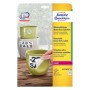Avery L4773REV-20 etichetta autoadesiva Rettangolo con angoli arrotondati Rimovibile Bianco 480 pz (L4773REV-20)