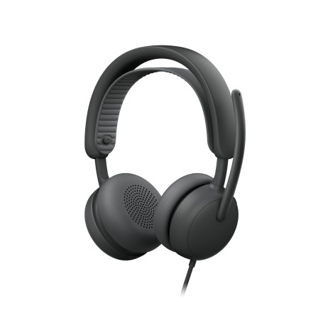 Logitech 981-001615 cuffia e auricolare Cablato A Padiglione Musica e Chiamate USB Type-C / USB Type-A Grafite