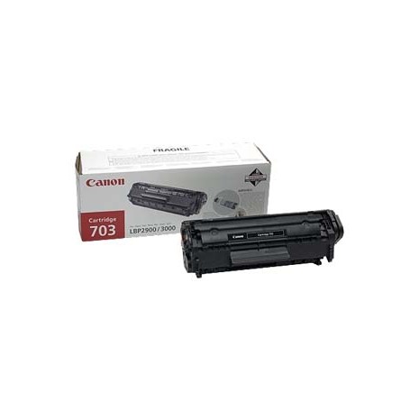 Canon Toner CRG703 Black cartuccia toner 3 pz Originale Nero (7616A005) (2963B003) (7616A005) (2963B003)