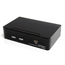 StarTech.com Switch KVM DVI USB 2 porte, con audio e hub USB 2.0 (SV231DVIUA)