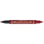 Pentel N75W-BE marcatore permanente Combinata Rosso 1 pz (N75W-BE)