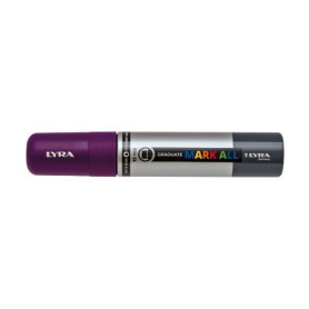 Lyra Graduate Mark All marcatore permanente Punta del pennello Viola 4 pz (L6840037)