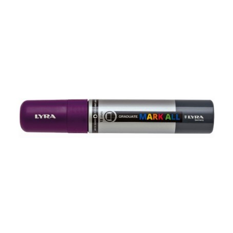 Lyra Graduate Mark All marcatore permanente Punta del pennello Viola 4 pz (L6840037)