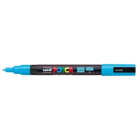CF6 POSCA FINE AZZURRO (MPC3MAZ)