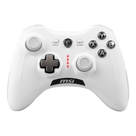 MSI S10-43G0040-EC4 periferica di gioco Bianco USB 2.0 Gamepad Analogico/Digitale Android, PC (S10-43G0040-EC4)