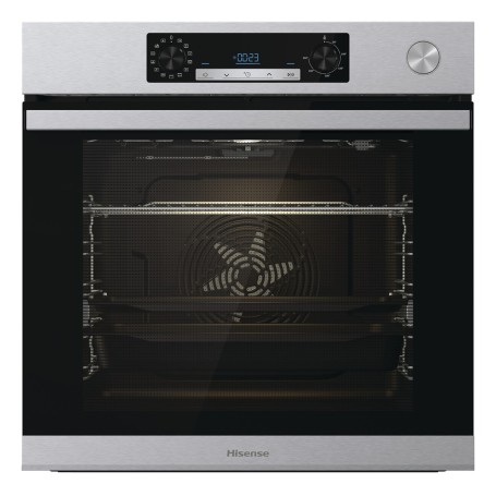 Hisense BSA66226AX forno 77 L 3500 W A Nero, Grigio, Acciaio inossidabile (BSA66226AX)
