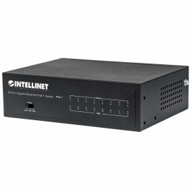 Intellinet 561204 switch di rete Gestito Gigabit Ethernet (10/100/1000) Supporto Power over Ethernet (PoE) Nero