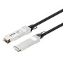 Intellinet 508506 cavo InfiniBand e in fibra ottica 1 m QSFP+ Nero, Argento