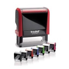 Trodat Printy 4912 4.0 timbro Nero, Rosso (TR3921R)
