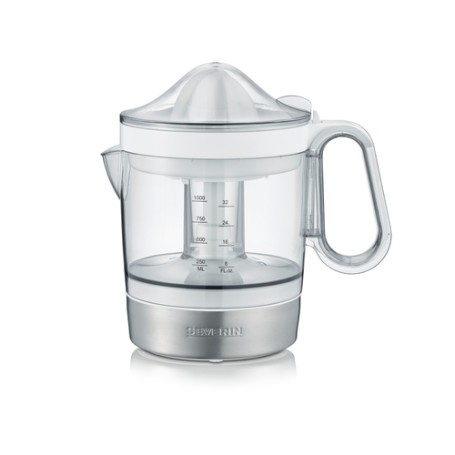Severin CP 3535 spremiagrumi Spremiagrumi manuale 40 W Acciaio inox, Bianco (CP3535)