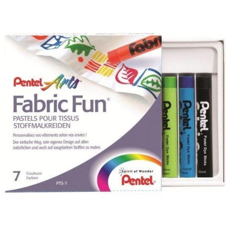 Pentel PTS-07U2 pastello Multicolore 7 pz (PTS-07U2)