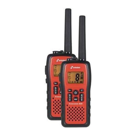 Stabo PMR-Handfunkgerät Freecomm 850 20850 2er Set (20850)