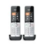 Gigaset COMFORT 500HX duo Telefono analogico/DECT Identificatore di chiamata Nero, Argento (L36852-H3061-R101)