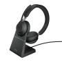 Jabra Evolve2 65, MS Stereo Auricolare Wireless A Padiglione Ufficio USB tipo-C Bluetooth Nero (26599-999-889)