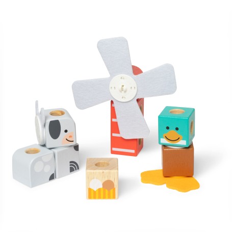 Melissa & Doug MDT BBN Blockables Farm Friends GML (6074896)