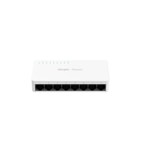 REYEE SWITCH NON GESTITO A 8 PORTE DA 10/100 MBPS (CHASSIS PLASTICO DESKTOP) (RG-ES08F)