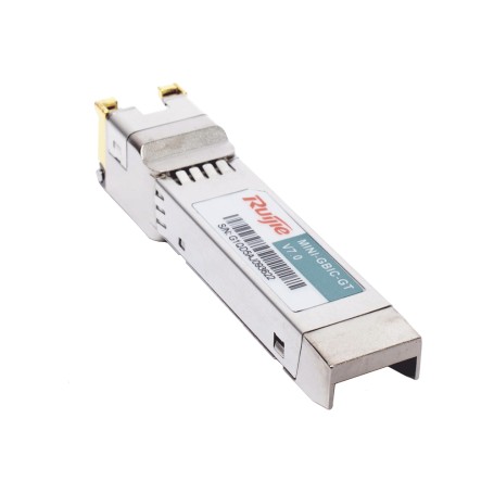 Ruijie Networks MINI-GBIC-GT modulo del ricetrasmettitore di rete Fibra ottica 1000 Mbit/s SFP/GBIC (Mini-GBIC-GT)
