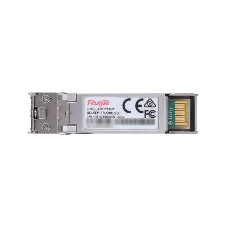 Ruijie Networks XG-SFP-ER-SM1550 modulo del ricetrasmettitore di rete Fibra ottica 10000 Mbit/s SFP+ 1550 nm