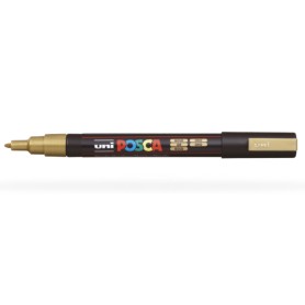 POSCA PC3M OR evidenziatore 1 pz Punta sottile Oro (MPC3MORO)