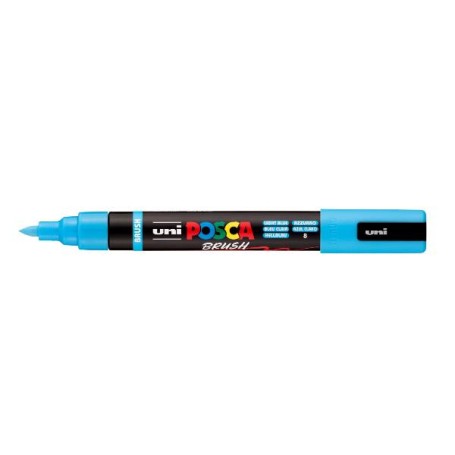 CF6 POSCA BRUSH AZZURRO (MPC5BRAZ)