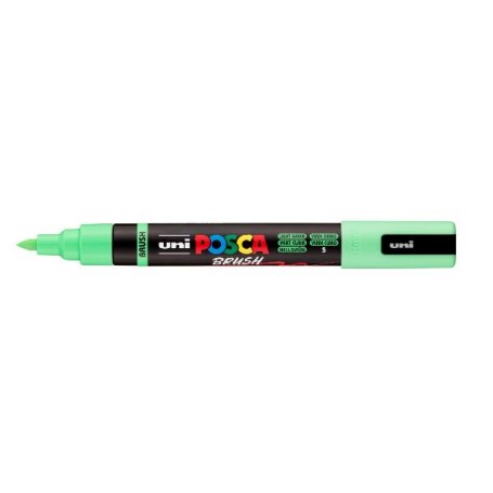 CF6 POSCA BRUSH VERDE CHIARO (MPC5BRVC)