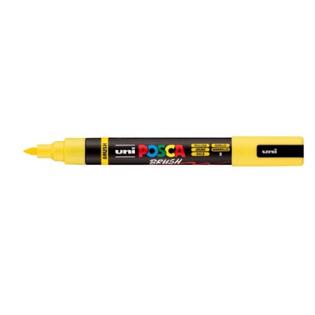 CF6 POSCA BRUSH GIALLO (MPC5BRG)