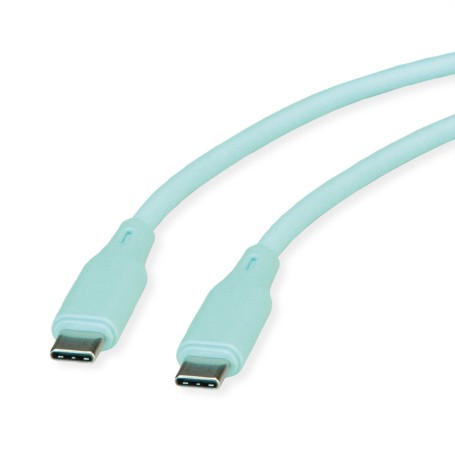 ROLINE 11.02.9125 cavo USB USB 2.0 1 m USB C Verde