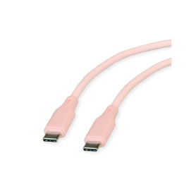 ROLINE 11.02.9122 cavo USB USB 2.0 1 m USB C Rosa