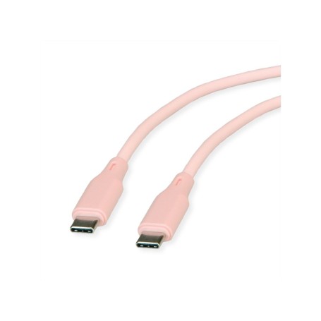 ROLINE 11.02.9122 cavo USB USB 2.0 1 m USB C Rosa