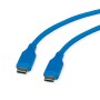 ROLINE 11.02.9123 cavo USB USB 2.0 1 m USB C Blu