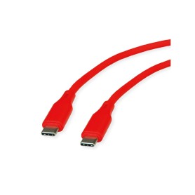 ROLINE 11.02.9121 cavo USB USB 2.0 1 m USB C Rosso