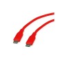 ROLINE 11.02.9121 cavo USB USB 2.0 1 m USB C Rosso